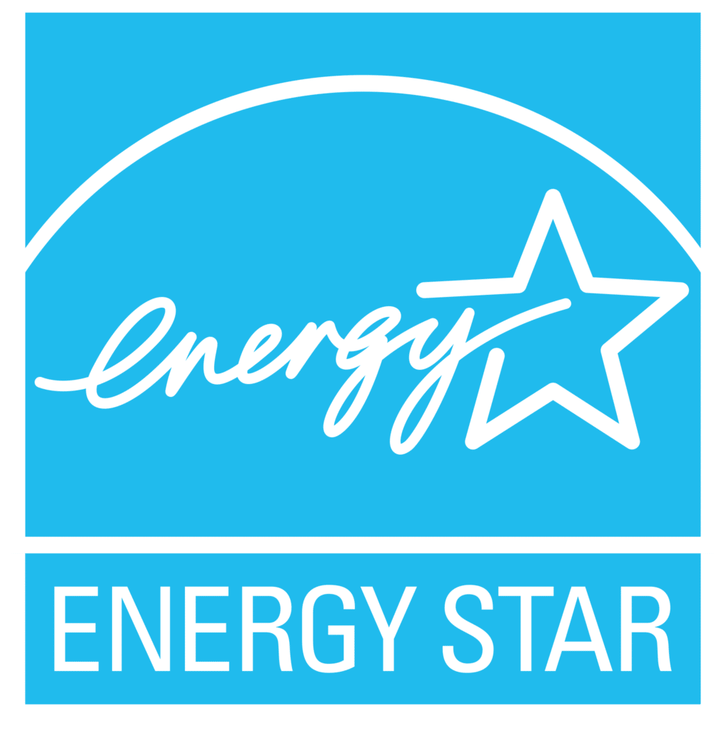blue and white energy star logo