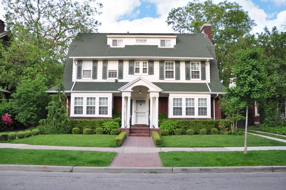 colonial styled home